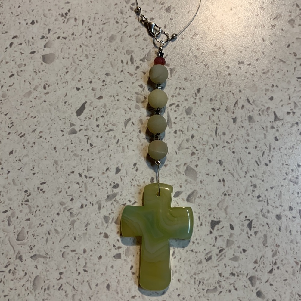 Quarts crystal Car Charm